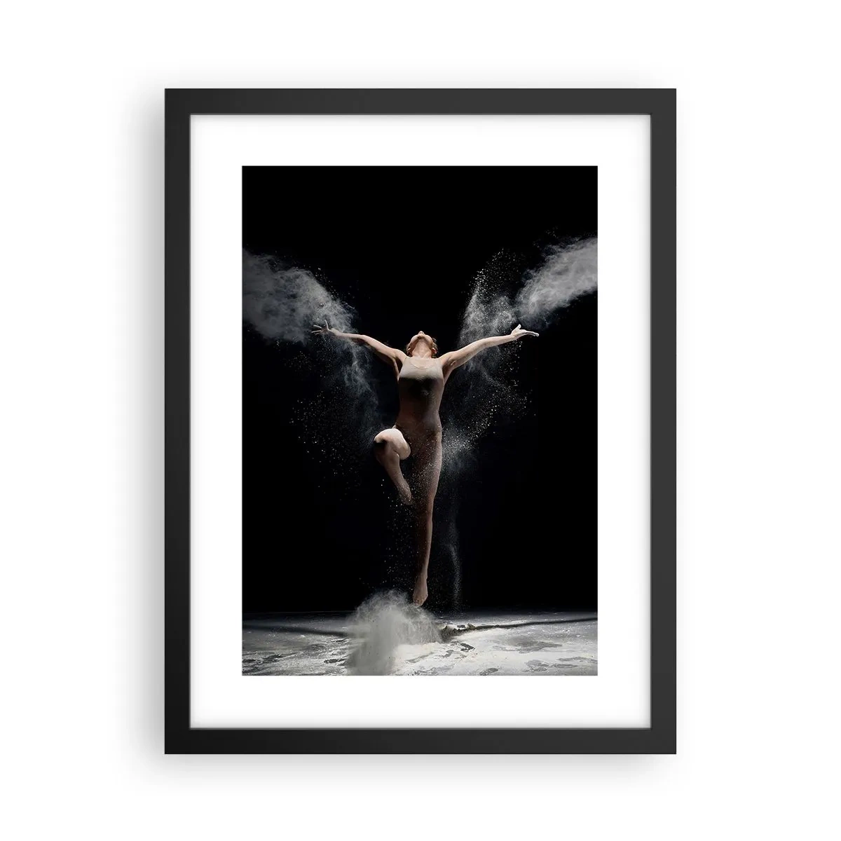 Plakat i sort ramme - Elfer findes - 30x40 cm