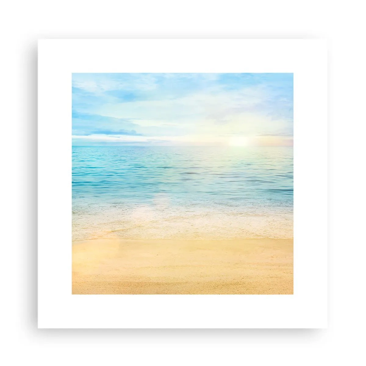 Plakat - Det store blå - 30x30 cm