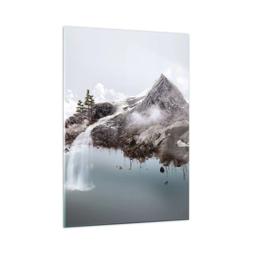 Billede på glas - Set gennem en surrealists øjne - 50x70 cm