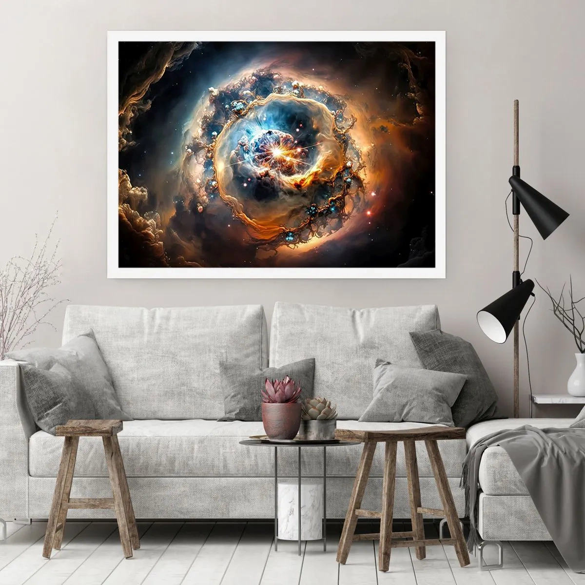 Plakat - Begyndelse - 91x61 cm