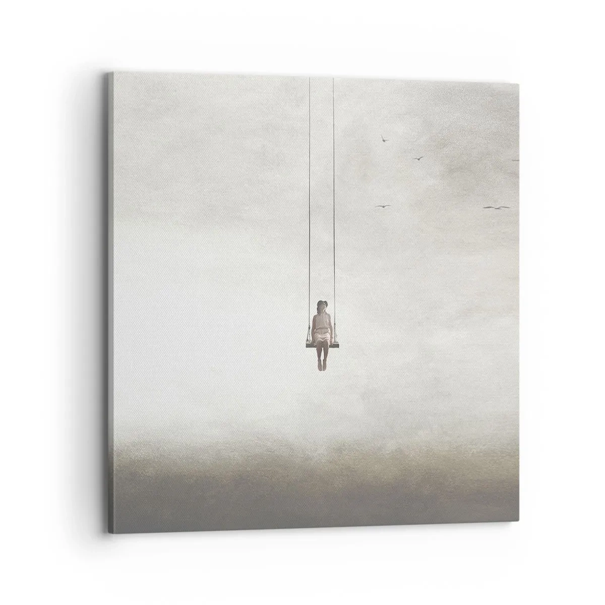 Lærredstryk - Billede på lærred - Barnet i os selv - 70x70 cm