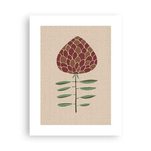Plakat - Som en stor pind - 30x40 cm