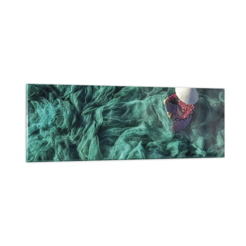 Billede på glas - I et hav af lys - 90x30 cm