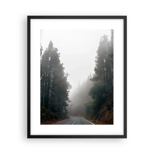 Plakat i sort ramme - En fortælling om en magisk skov - 40x50 cm