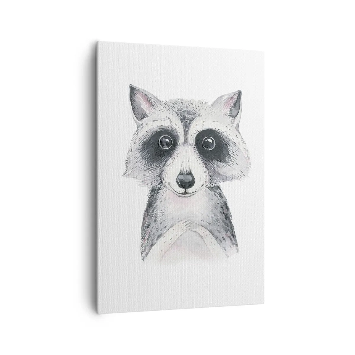 Lærredstryk - Billede på lærred - Et øjeblik til at trække på skuldrene - 70x100 cm