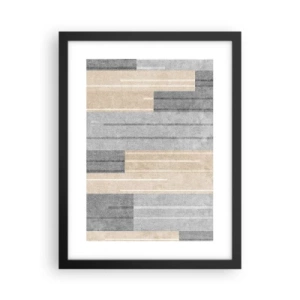 Plakat i sort ramme - Komposition: hold den lodret - 30x40 cm