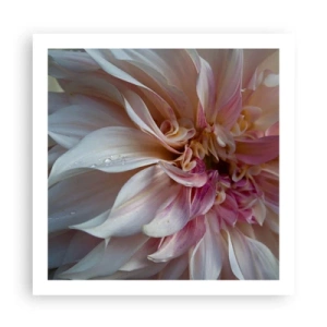 Plakat - Blomstrende friskhed - 60x60 cm