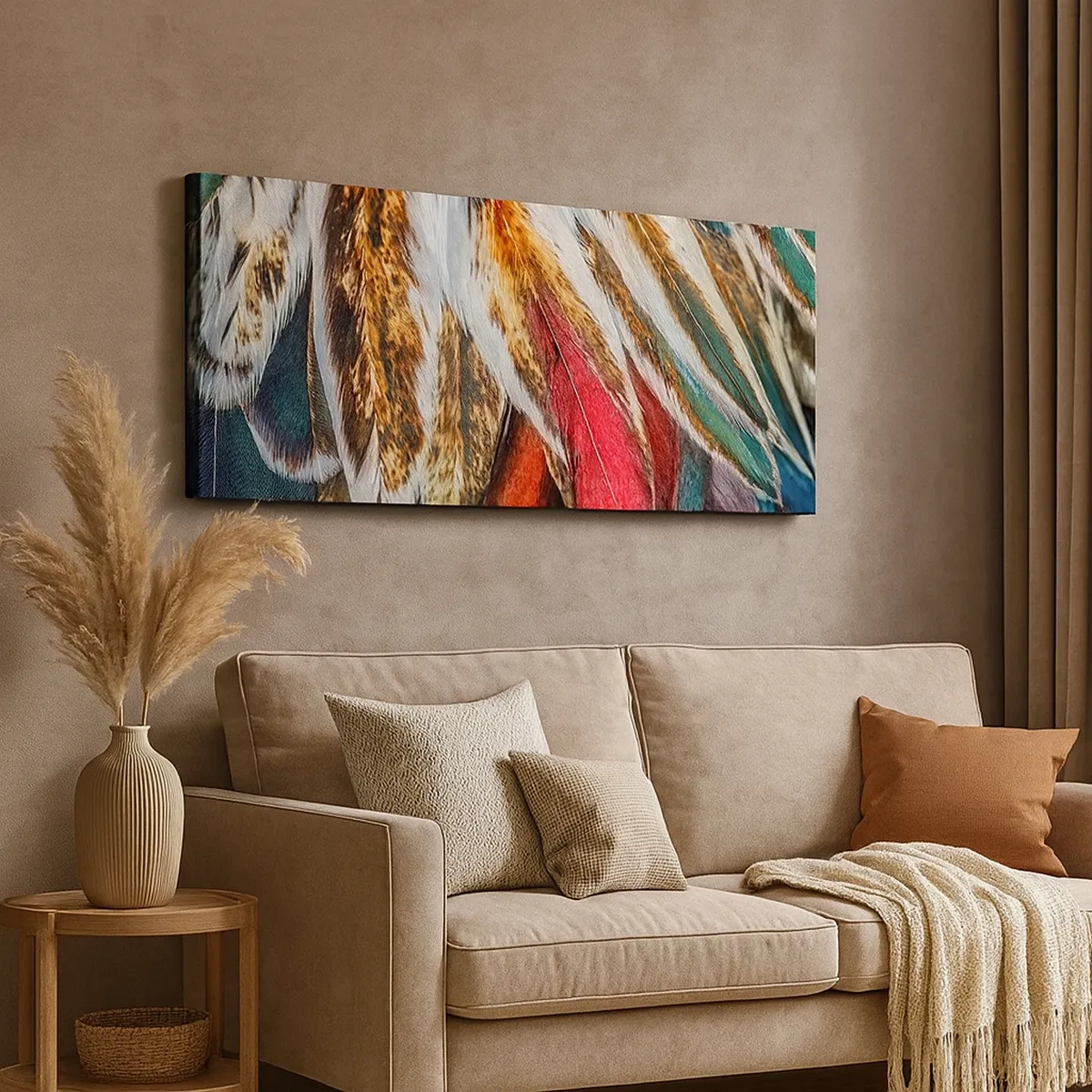 Lærredstryk - Billede på lærred - Flyvningens hemmeligheder - 30x30 cm