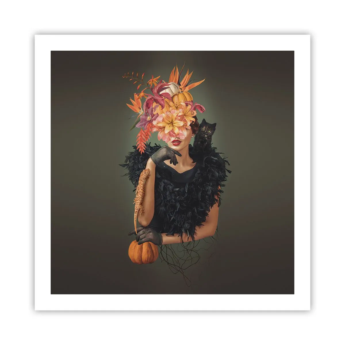 Plakat - Heksens fortryllelse - 60x60 cm