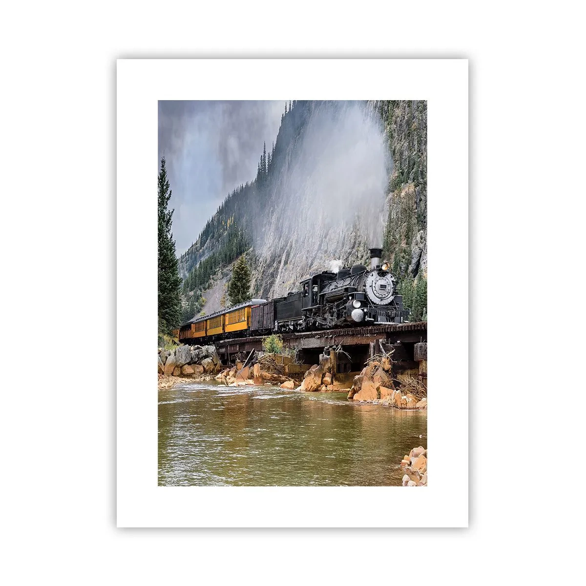 Plakat - Og hvorhen? Hvorhen? - 30x40 cm