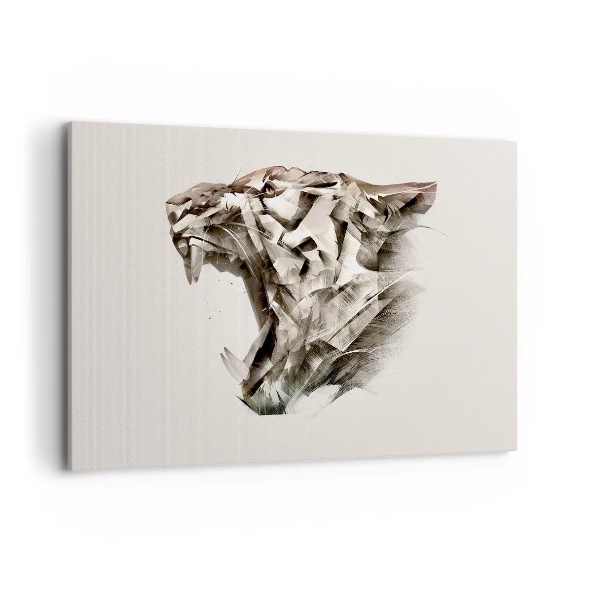 Lærredstryk - Billede på lærred - Du ved allerede, hvem der har ansvaret - 120x80 cm