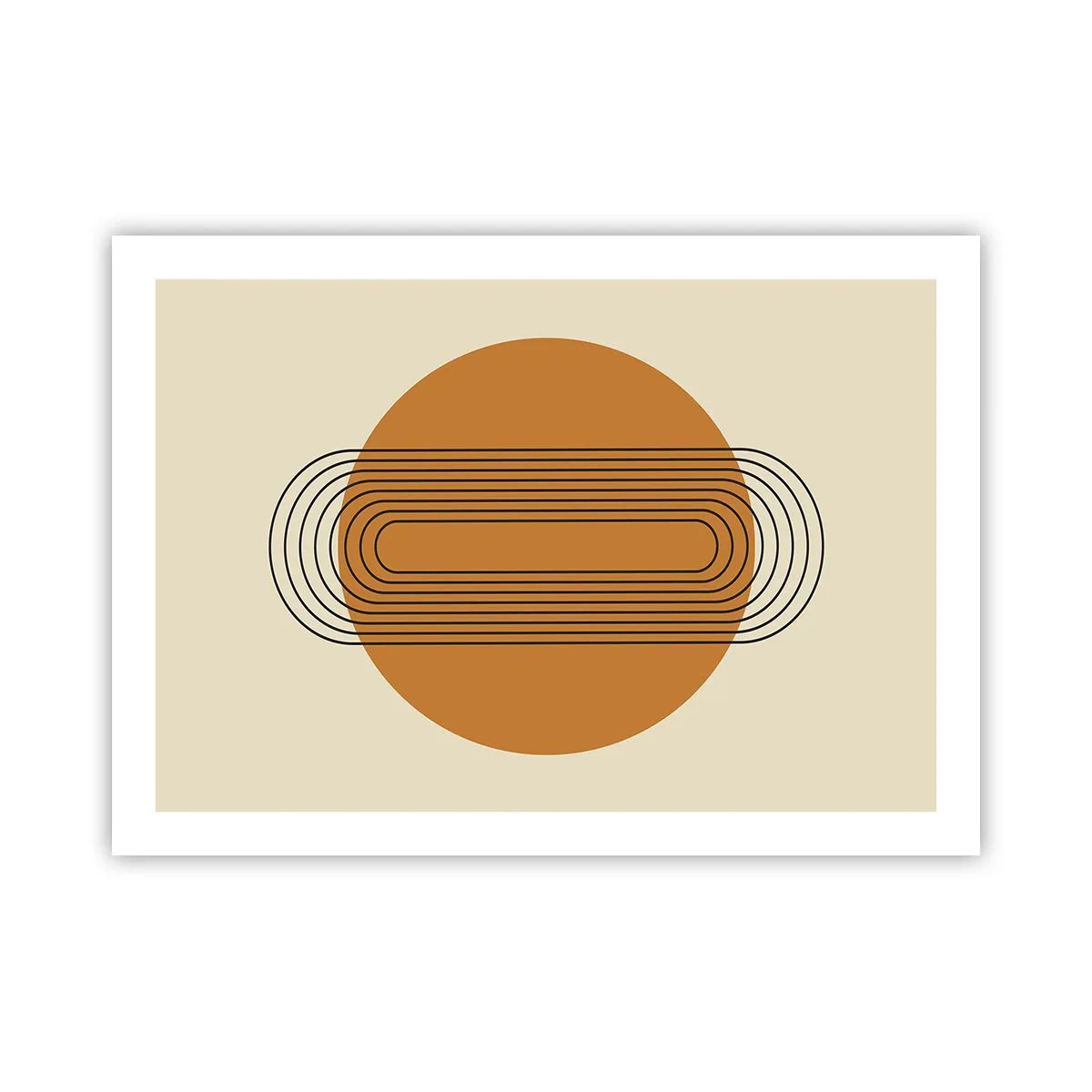 Plakat - Den perfekte plan - 70x50 cm