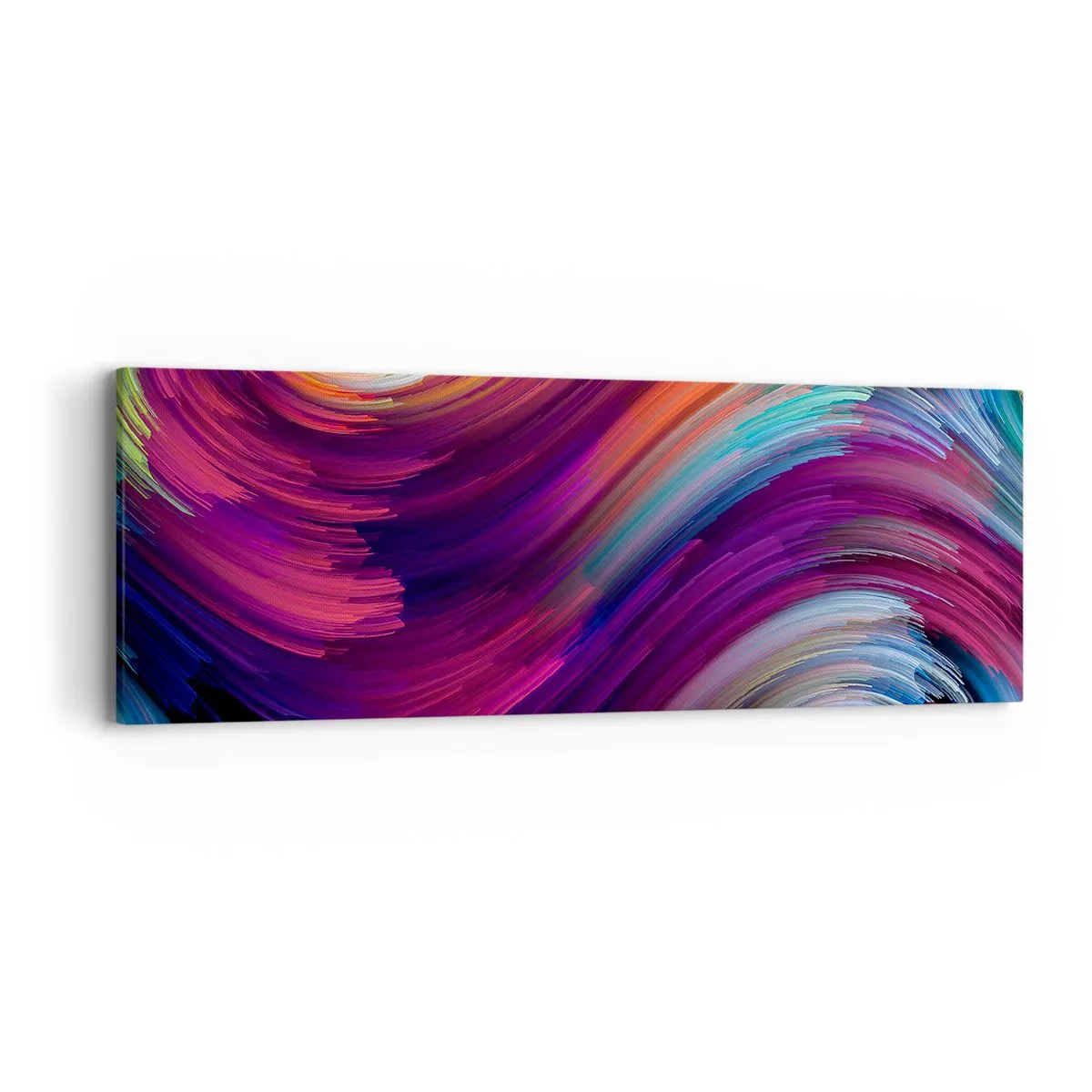 Lærredstryk - Billede på lærred - Begyndelsen på en ny verden - 90x30 cm