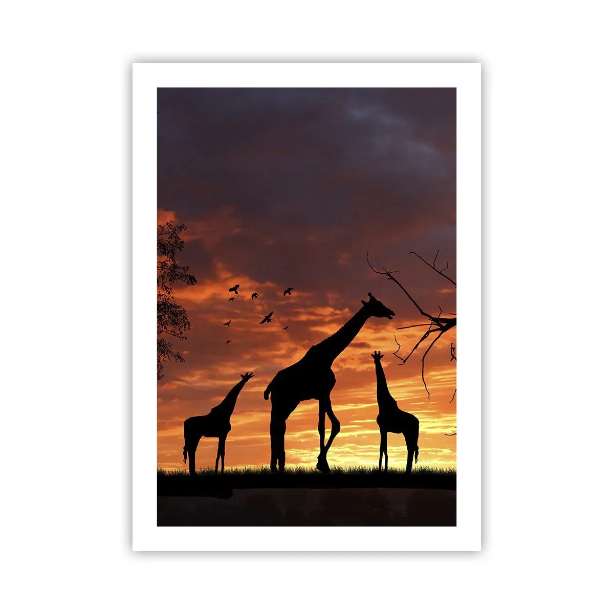 Plakat - En lille middag med dem, du holder af - 50x70 cm