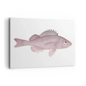 Lærredstryk - Billede på lærred - Fisk med store øjne - 100x70 cm