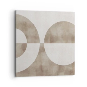 Lærredstryk - Billede på lærred - Ligheder og forskelle - 70x70 cm