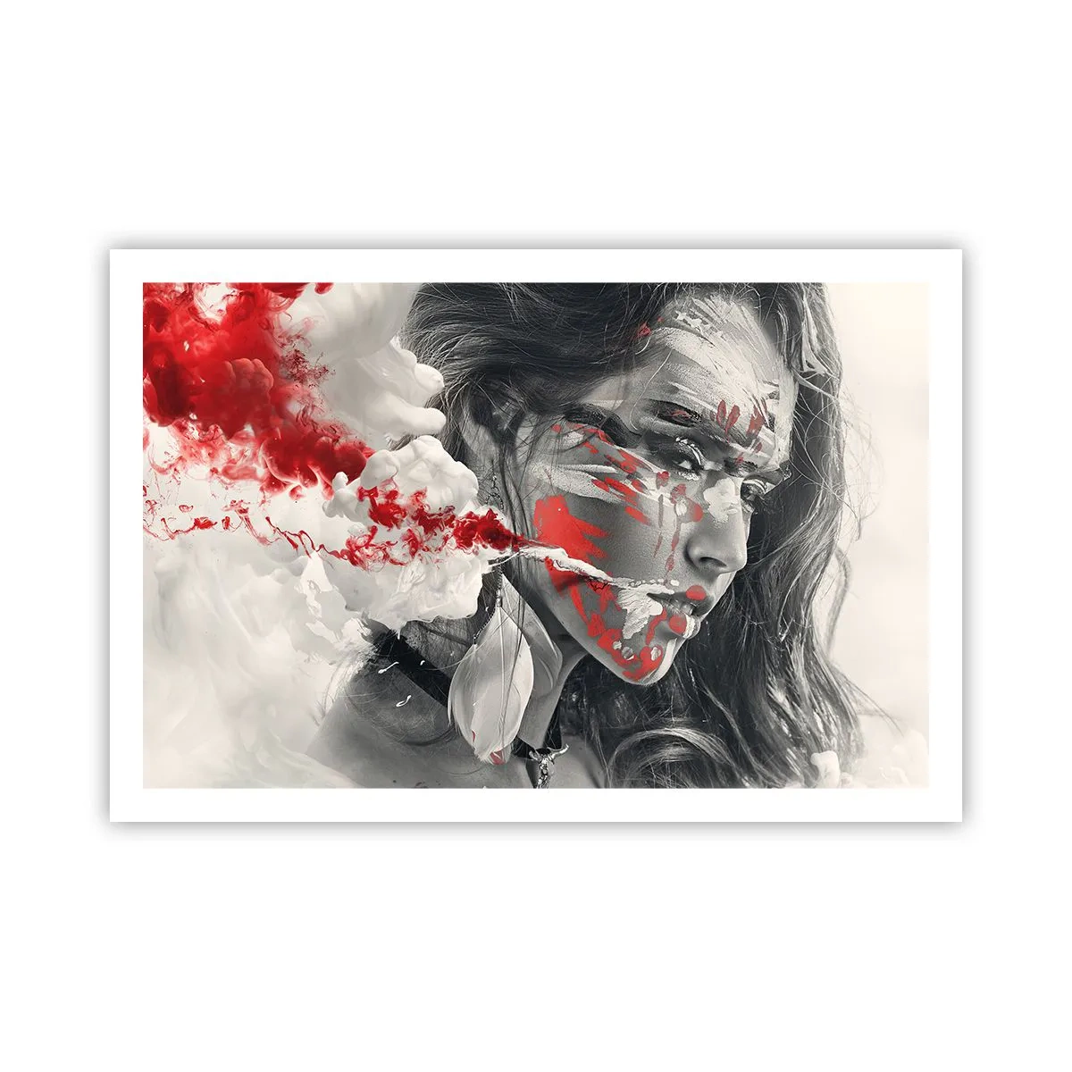 Plakat - I det absurdes damp - 91x61 cm
