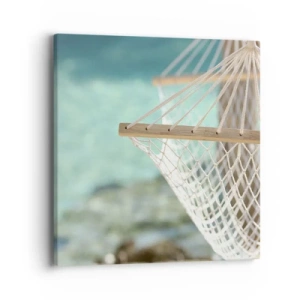 Lærredstryk - Billede på lærred - Tid til afslapning - 40x40 cm