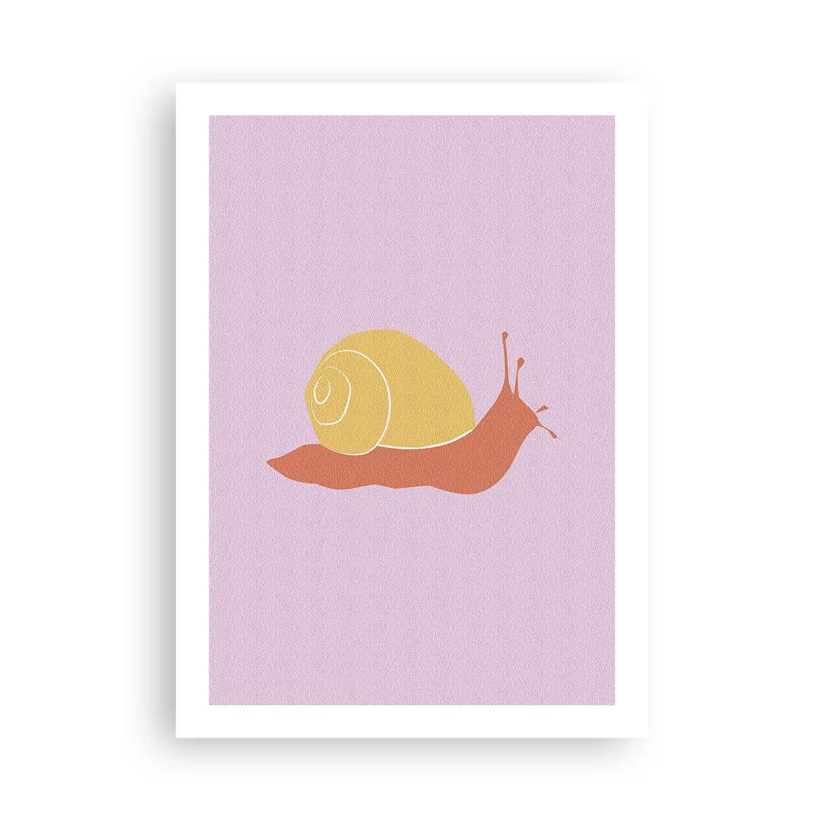 Plakat - Der er ingen hastværk - 50x70 cm