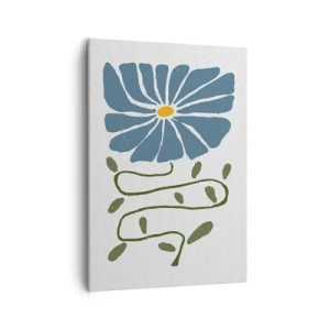 Lærredstryk - Billede på lærred - Fra kvist til blomst - 50x70 cm