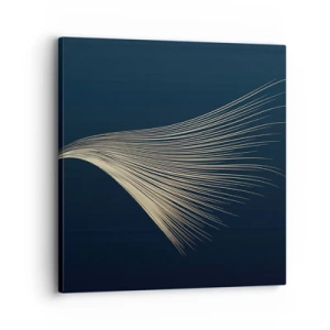 Lærredstryk - Billede på lærred - Som en engels hår - 30x30 cm