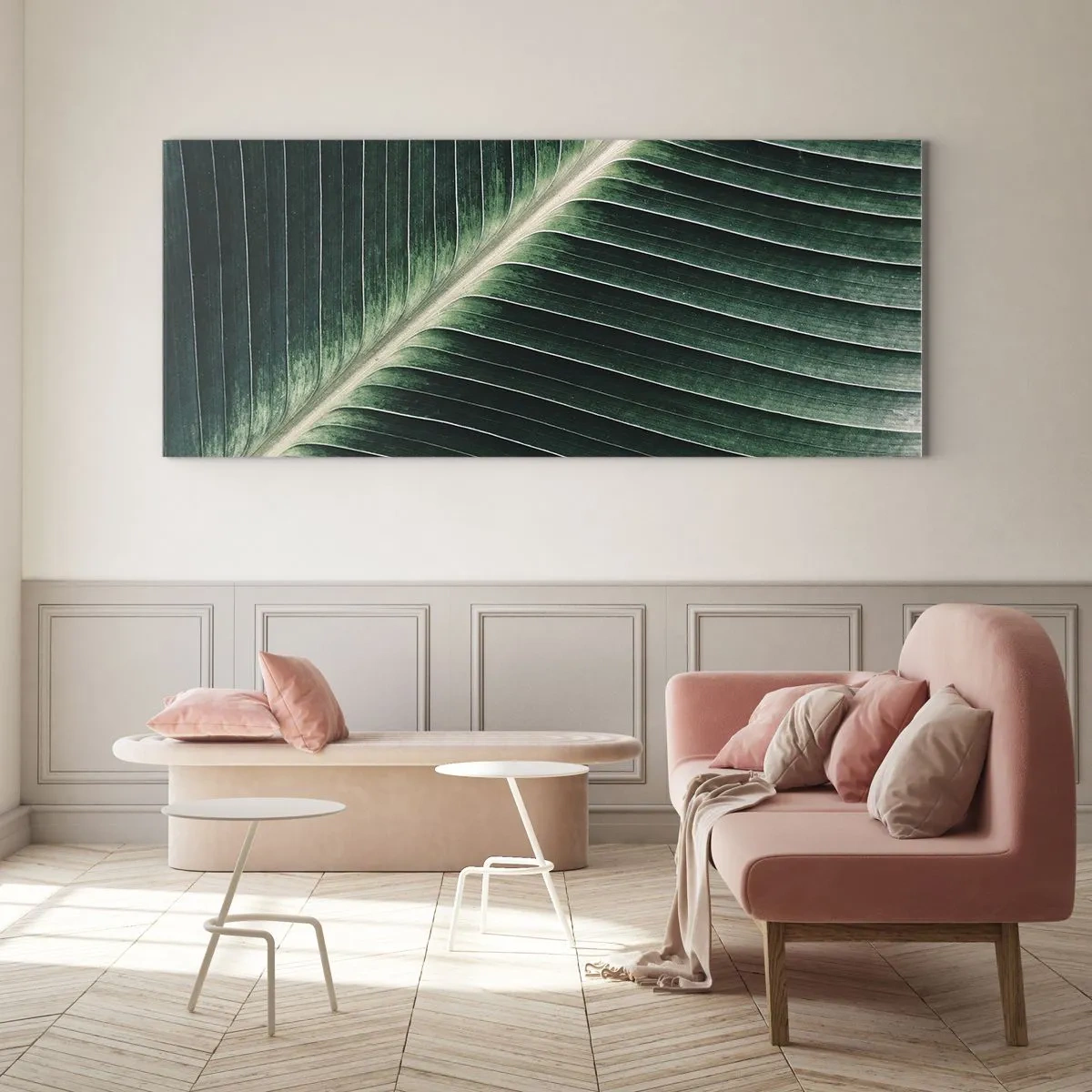 Billede på glas - Naturens rytme - 120x50 cm