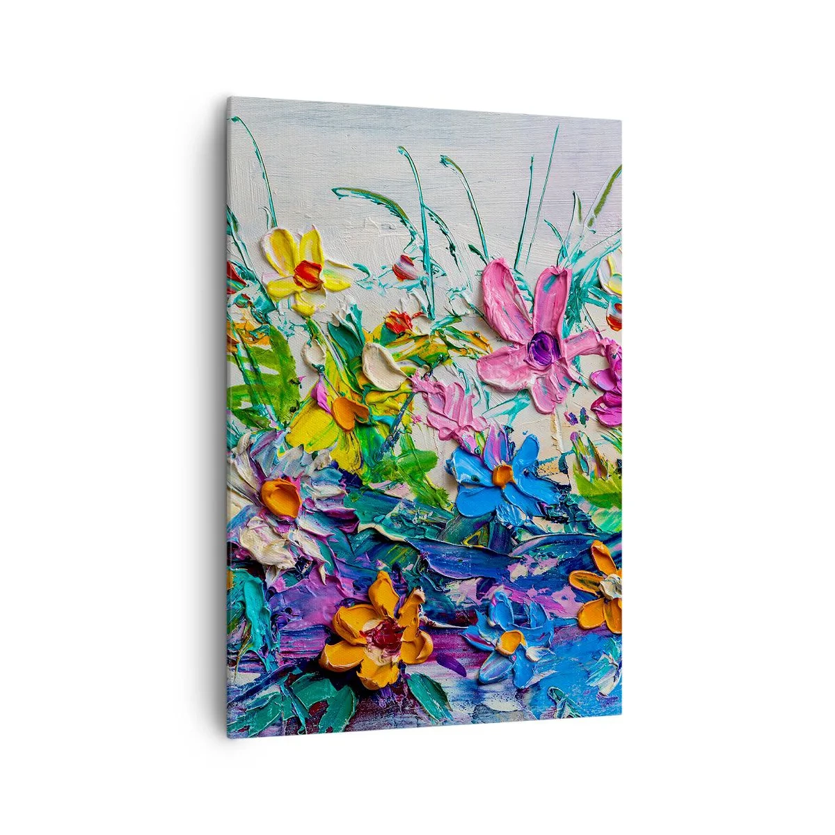 Lærredstryk - Billede på lærred - Overhovedet ikke et stilleben - 70x100 cm