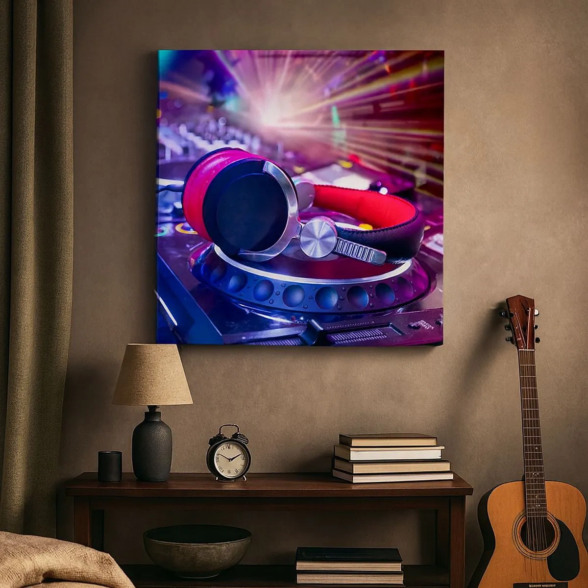 Lærredstryk - Billede på lærred - Det vil ske, det vil ske - 30x30 cm