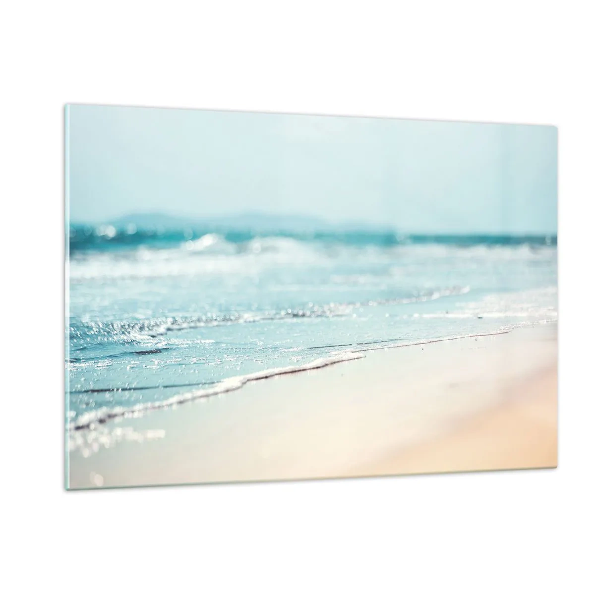 Billede på glas - Varme og støj - 120x80 cm