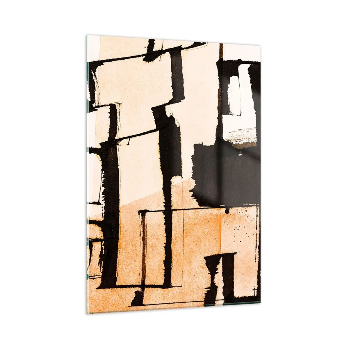 Billede på glas - Og alligevel orden - 50x70 cm