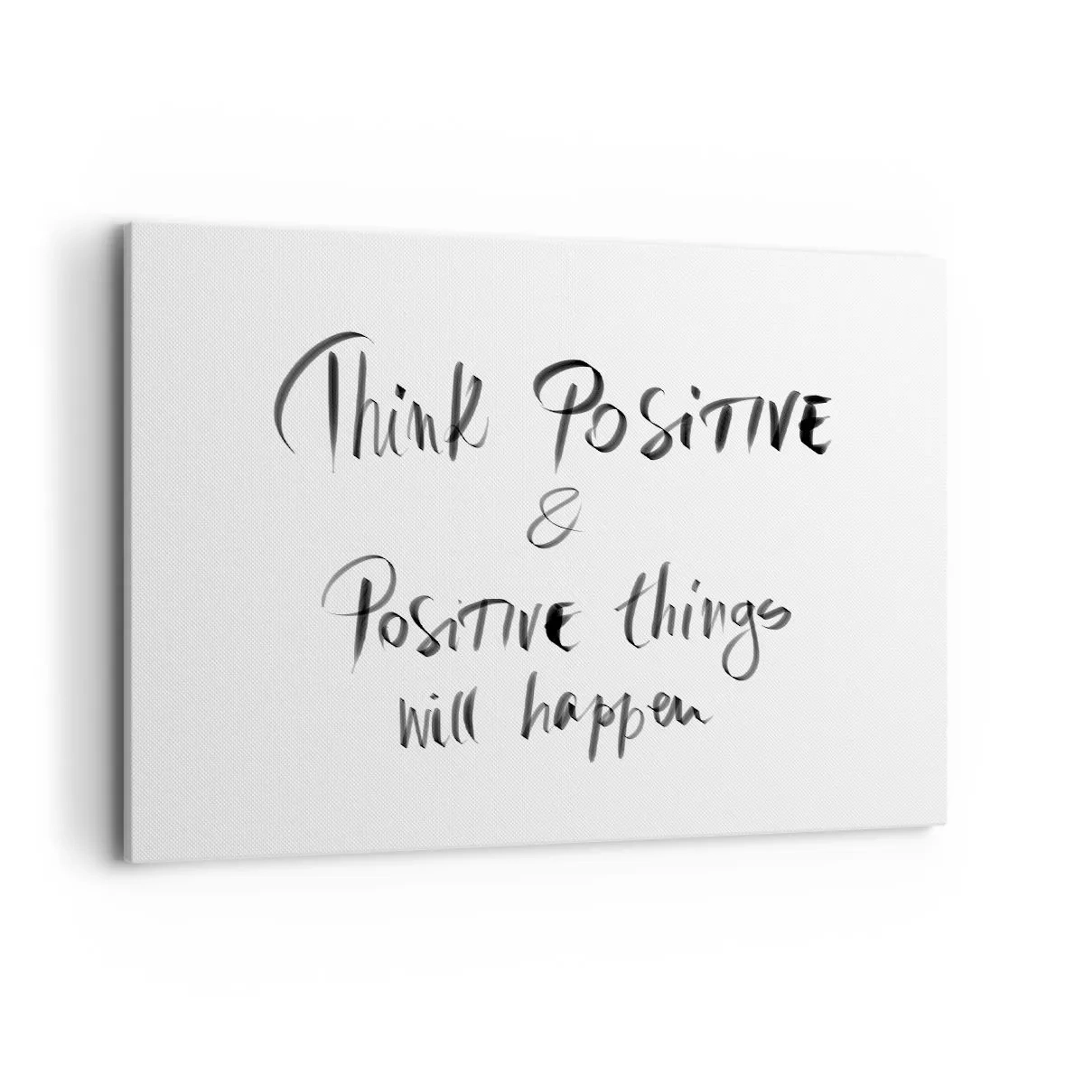 Lærredstryk - Billede på lærred - Hvordan skal man leve? - 100x70 cm