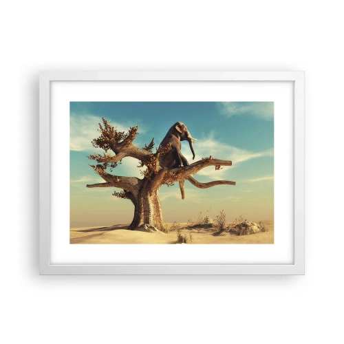 Plakat i hvid ramme - Et nyt synspunkt - 40x30 cm