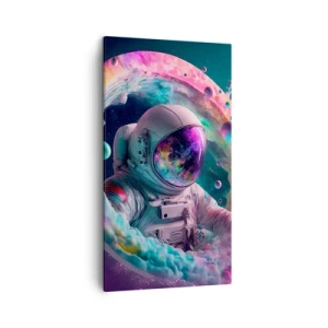 Lærredstryk - Billede på lærred - Stjerneport - 45x80 cm