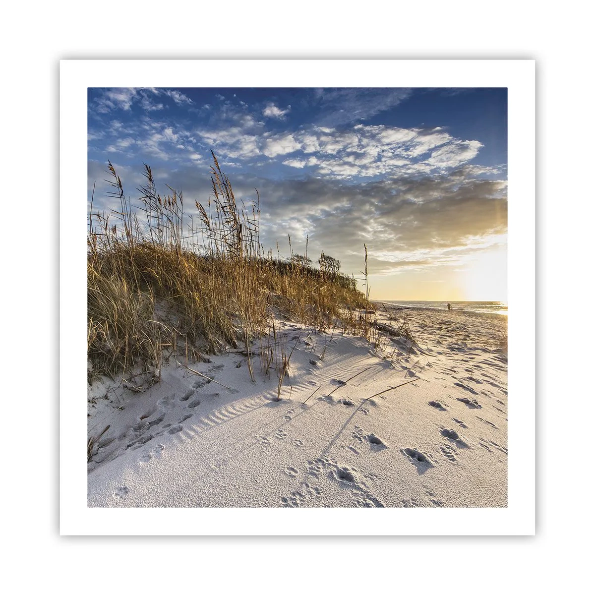 Plakat - Indbydelse til en vandretur - 60x60 cm