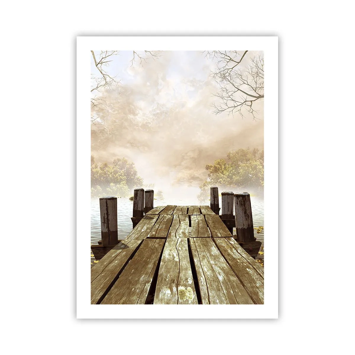 Plakat - Efterårets blide tristhed - 50x70 cm