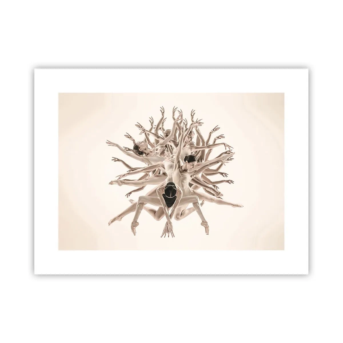Plakat - Blomstrende i dans - 40x30 cm