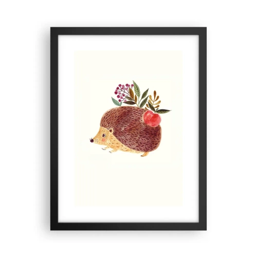 Plakat i sort ramme - Og du kan allerede lide mig - 30x40 cm