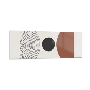 Billede på glas - I rampelyset - 90x30 cm