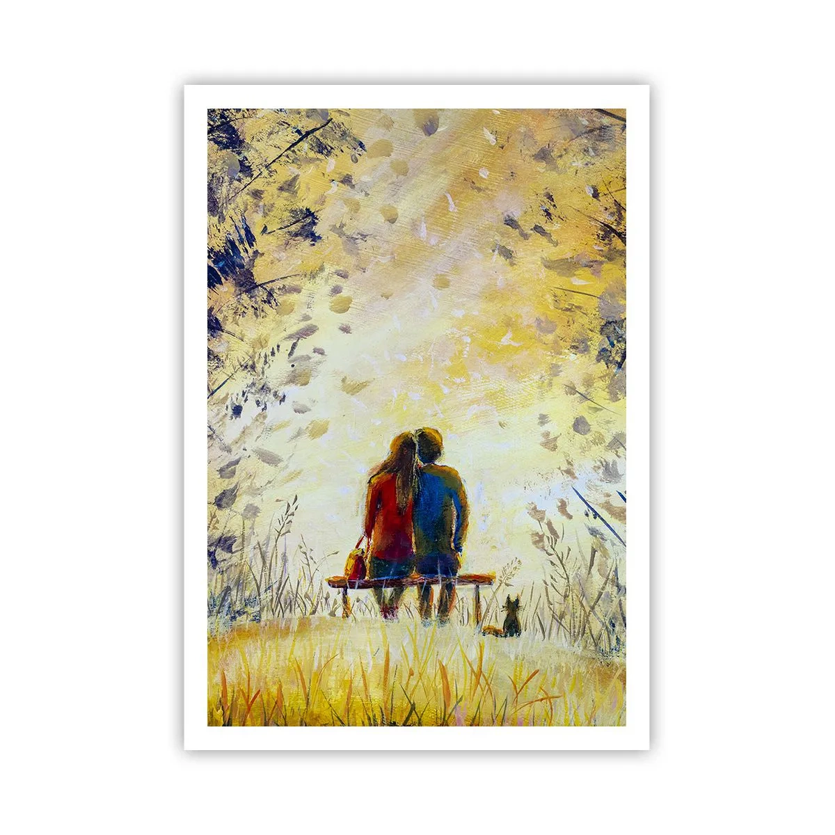 Plakat - Et magisk øjeblik - 70x100 cm