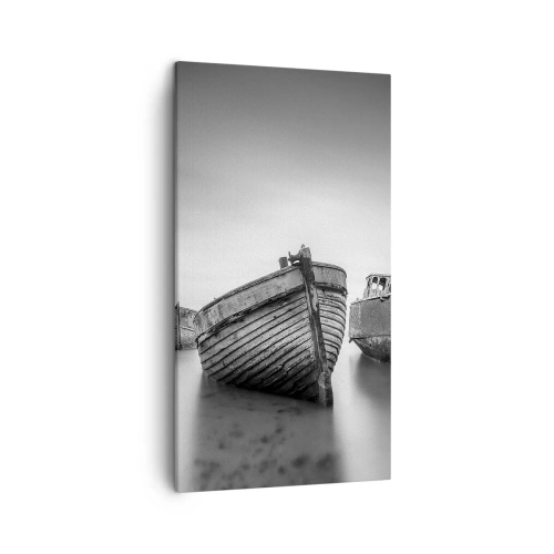 Lærredstryk - Billede på lærred - Nu er det bare minder... - 45x80 cm