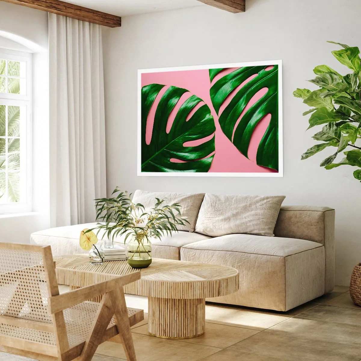 Plakat - Grønt rendez-vous - 91x61 cm