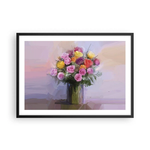 Plakat i sort ramme - Bevaret skønhed - 70x50 cm