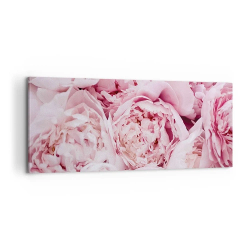 Lærredstryk - Billede på lærred - Hyggeligt og velduftende - 100x40 cm