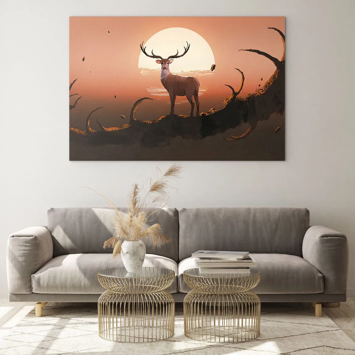 Billede på glas - Denne aften er ikke som alle andre - 100x70 cm
