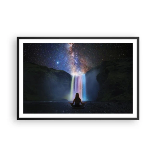Plakat i sort ramme - Absolut harmoni - 91x61 cm
