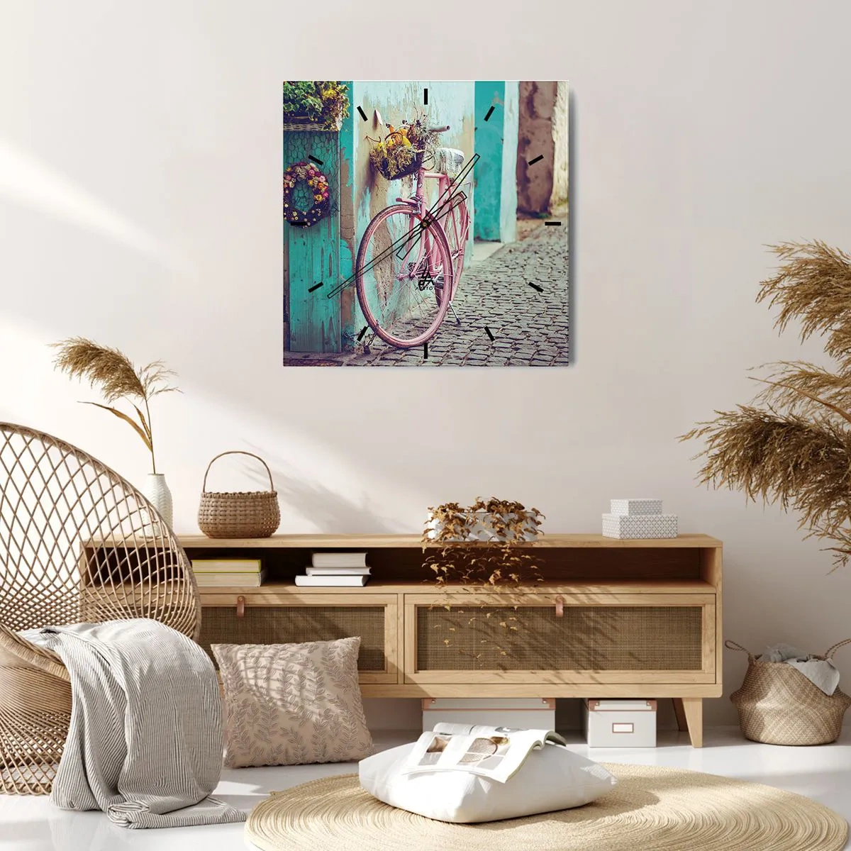 Vægur, Uret - Jeg vender tilbage om lidt - 40x40 cm