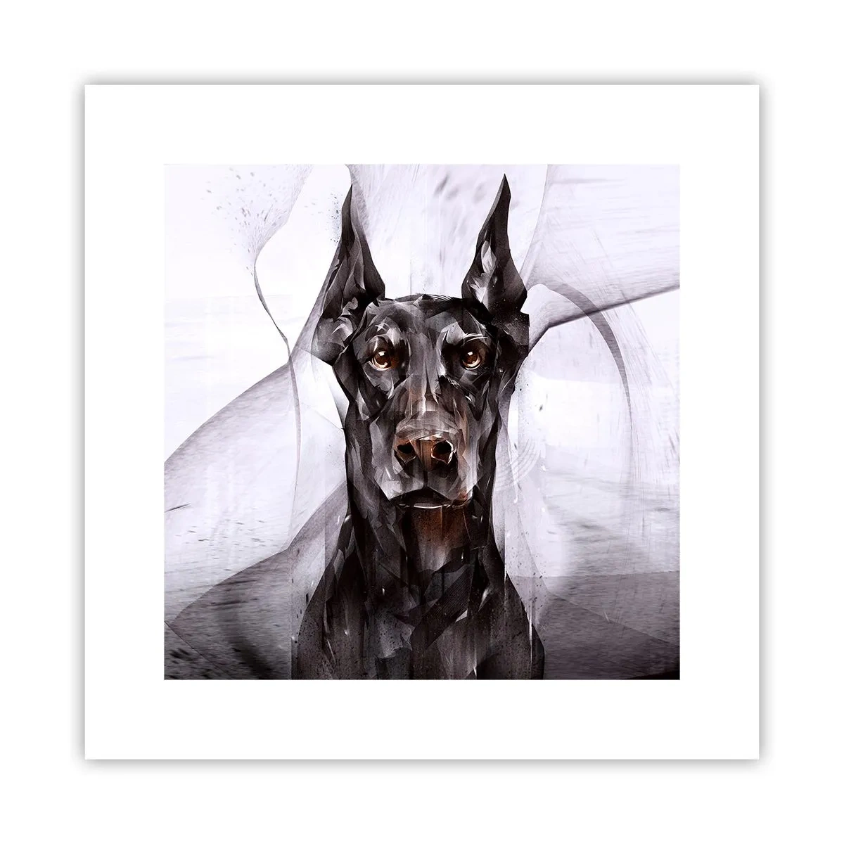 Plakat - Nobelt født - 30x30 cm