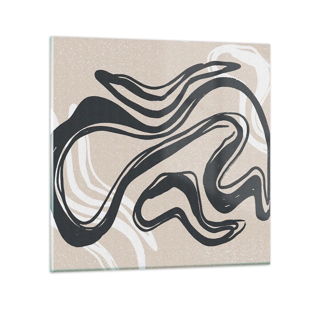 Billede på glas - Multipliceret udtryk - 30x30 cm