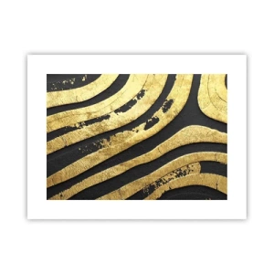 Plakat - Alt flyder - 40x30 cm