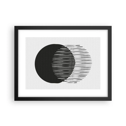 Plakat i sort ramme - Hans alter ego - 40x30 cm